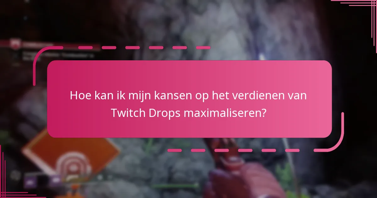 Hoe kan ik mijn Twitch Drop-voortgang in Destiny 2 volgen?