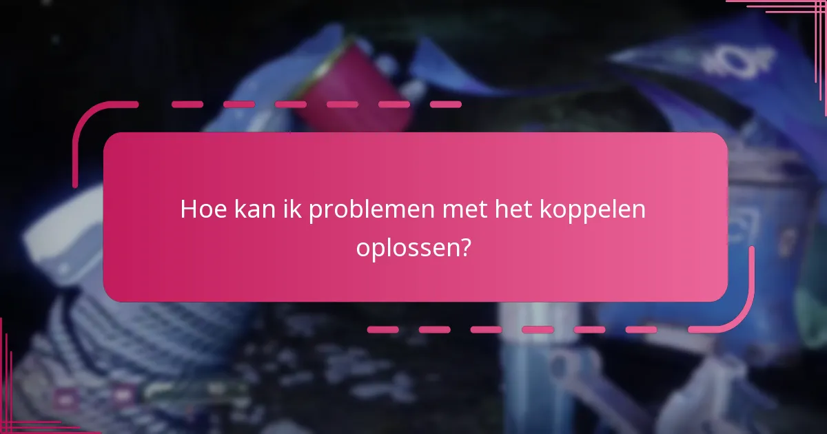 Welke verificatiestappen zijn nodig na het koppelen van accounts?