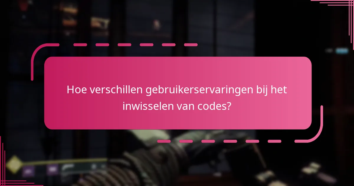 Welke soorten codes kunnen in Destiny 2 worden ingewisseld?
