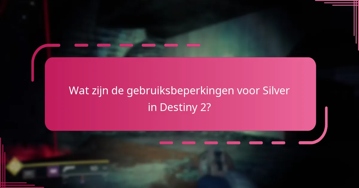 Hoe Bungie codes voor Silver in te wisselen?