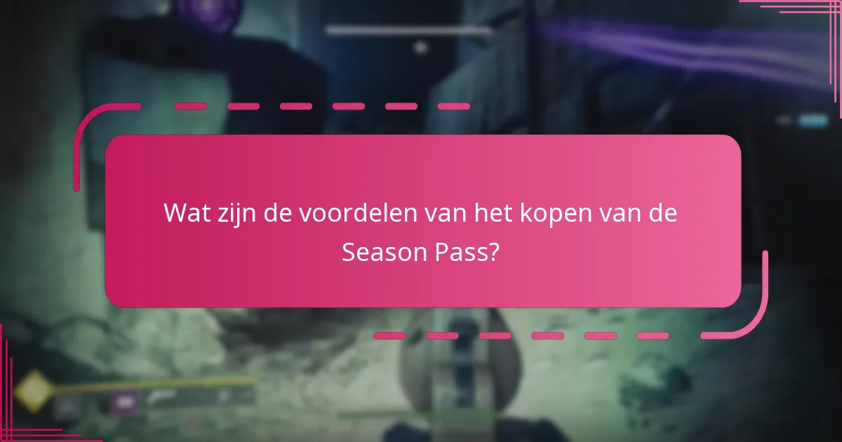 Welke platforms ondersteunen Destiny 2 Season Pass-beloningen?